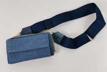 Torebka damska crossbody saszetka mała rowerówka jeans denim bestselle