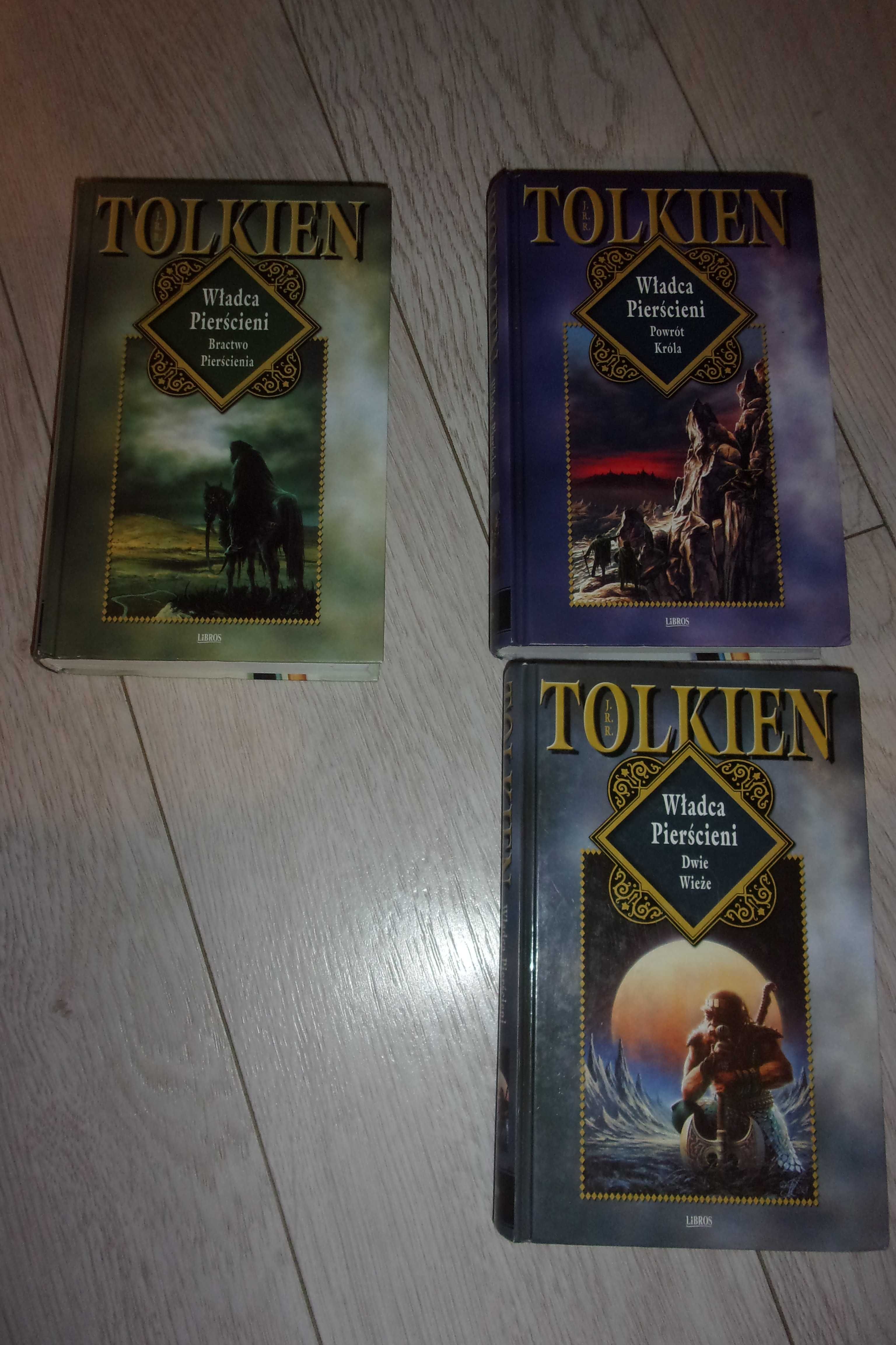 Władca pierścieni Libros J.R.R. Tolkien komplet
