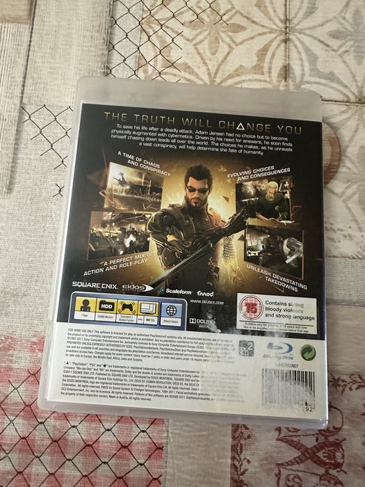 Deus EX Human Divided - ps3