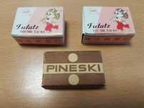 Pinezki z Japonii oraz z okresu PRL