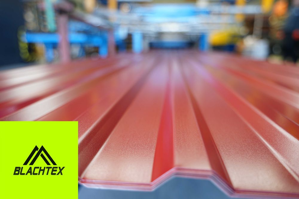 ALE TANIO! Gruba Blacha na dach, garaż, blaszak, ogrodzenie. II gat.