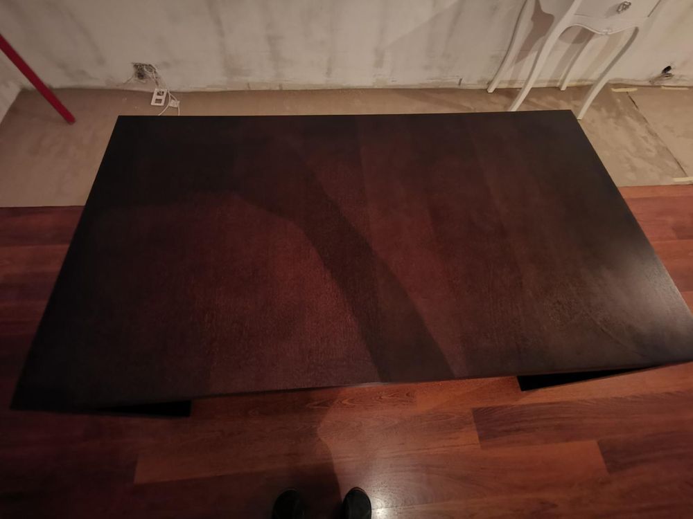Stół rozkładany 90 x 160-90 x 260 cm + ława Agata Meble