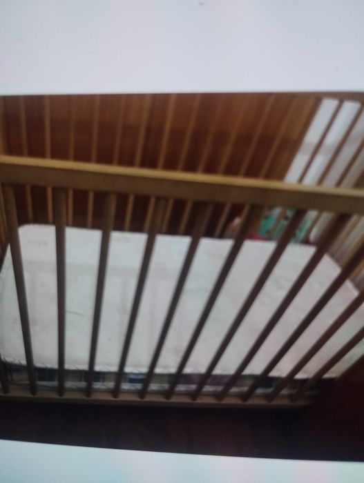 Berço como novo com colchão