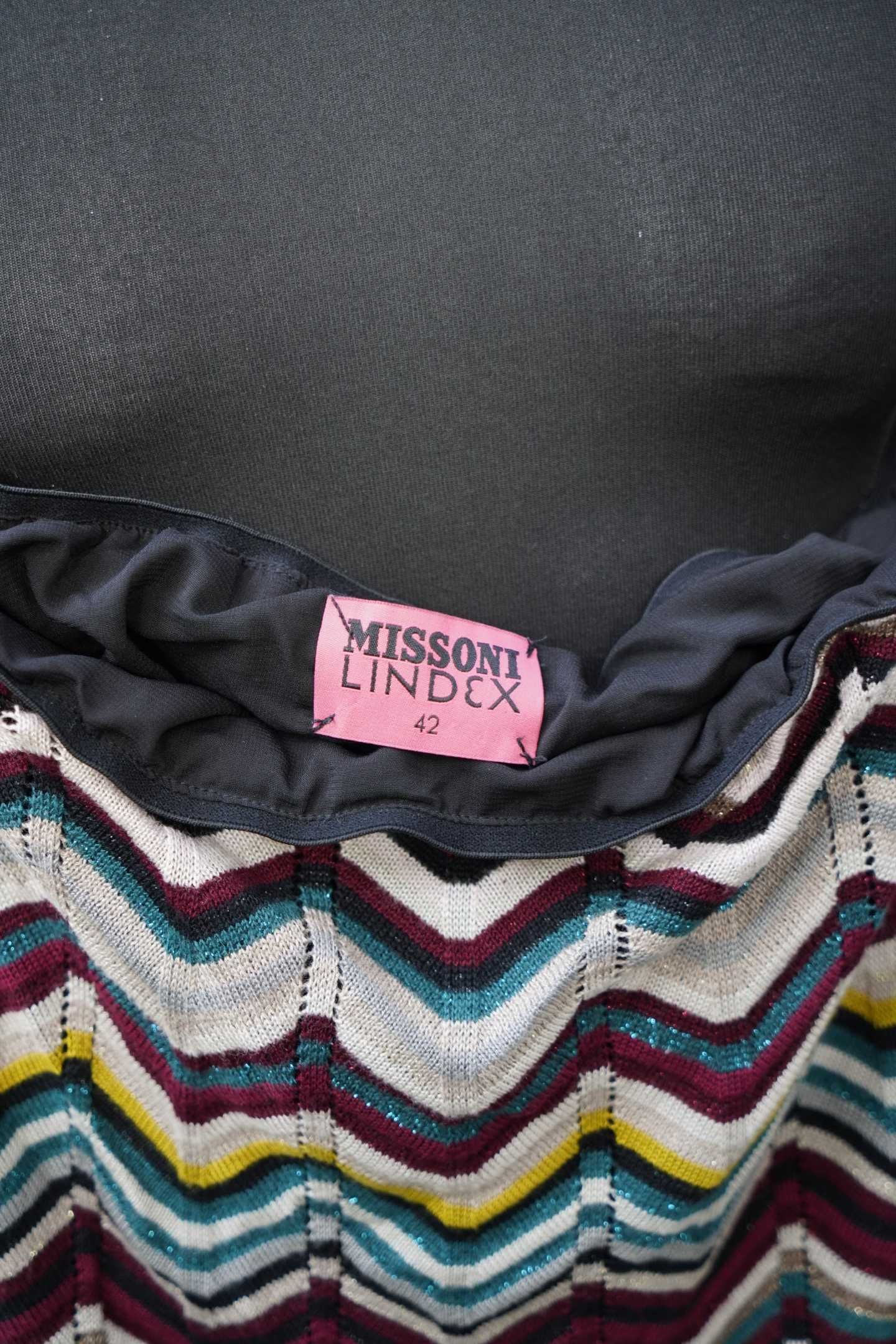Missoni Lindex damska spódnica kolorowa 42 XL