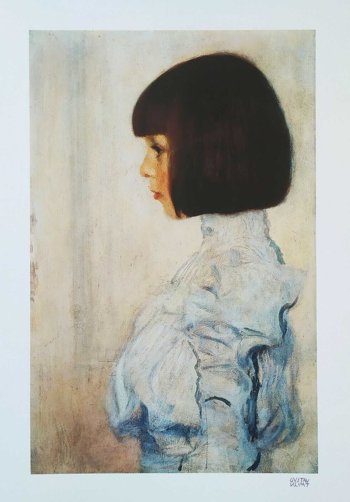 Gustav Klimt, Portret reprodukcja grafika