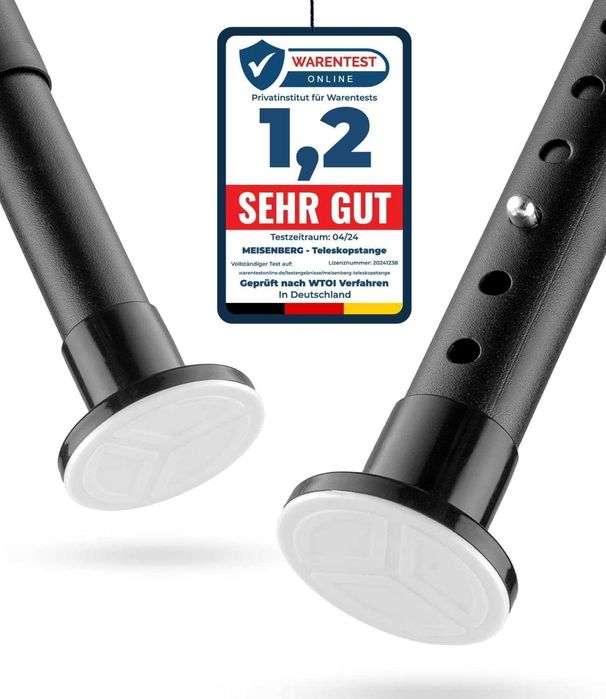 Nowy karnisz rozsuwany /drążek /haczyk / szyna /uchwyt 260-310 !K144!