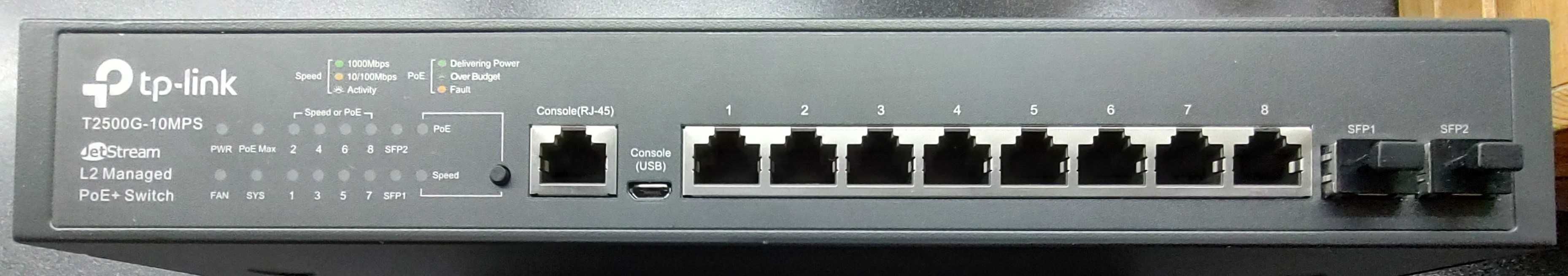 Switch tp-link T2500G-10MPS