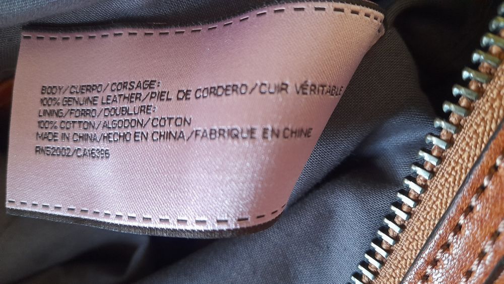 Mala Juicy Couture pele genuína 42x30 cm  - ÚLTIMOS DIAS