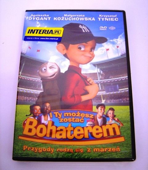 I Ty Możesz Zostać Bohaterem DVD Bajka, dubbing NOWA folia