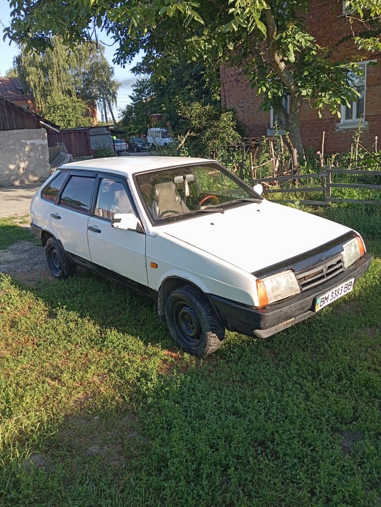 Ваз 2109 на ходу з газом