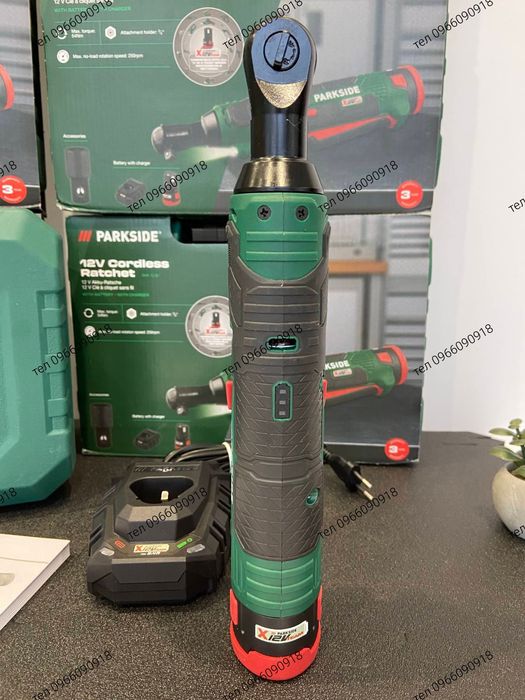 НІМЕЧЧИНА Акумуляторна тріскачка, трещотка, трищотка, гайковерт Parksі