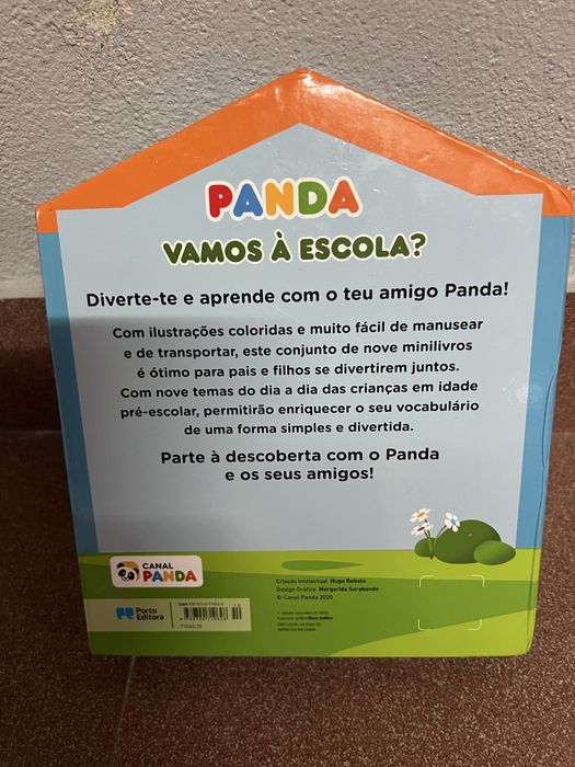 Vendo livro panda vai a escola