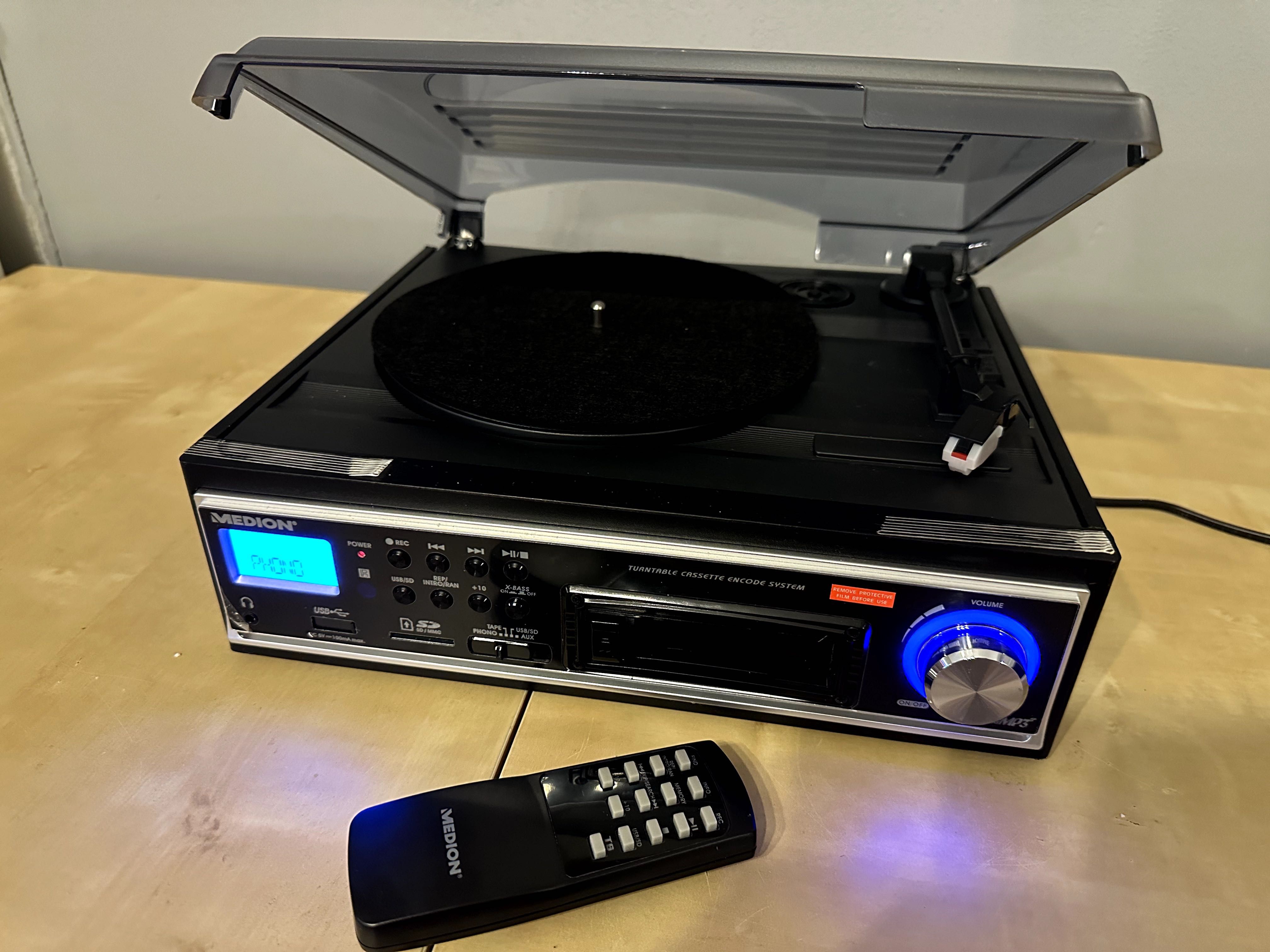 Gramofon urządzenie wielofunkcyjne MEDION MD84303