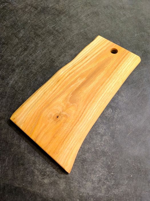Deska dębowa lita 40x20x2cm - do krojenia serwowania posiłków HANDMADE