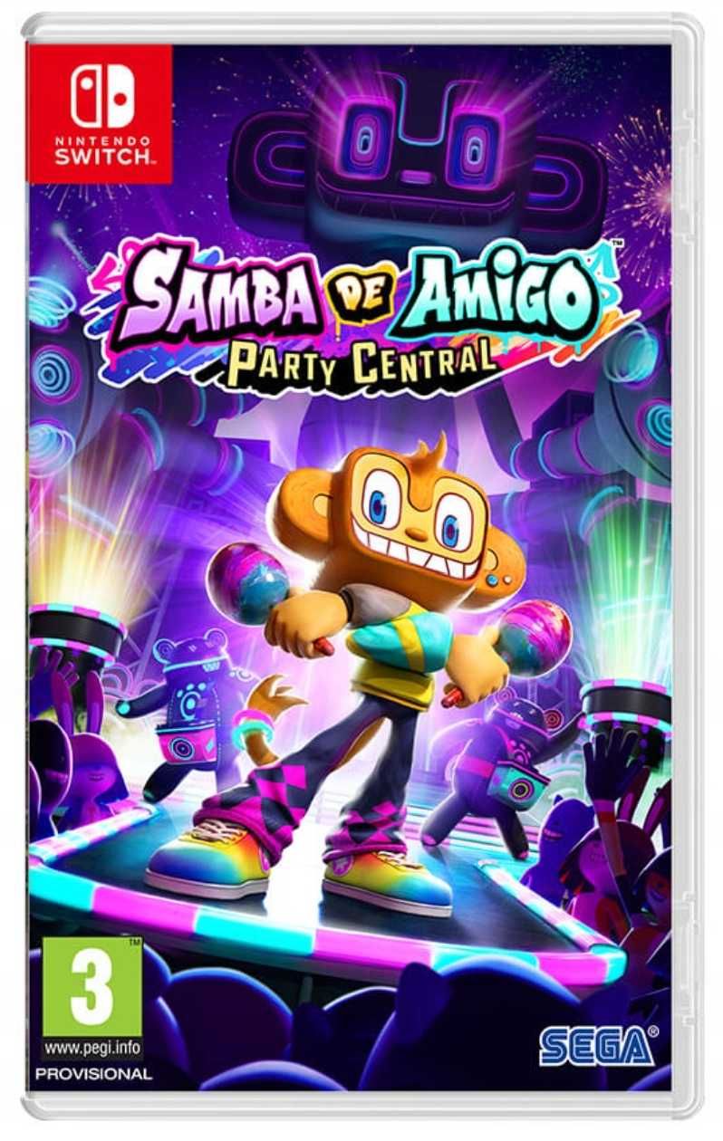 Samba de Amigo Party Central gra Nintendo Switch kartridż prezent