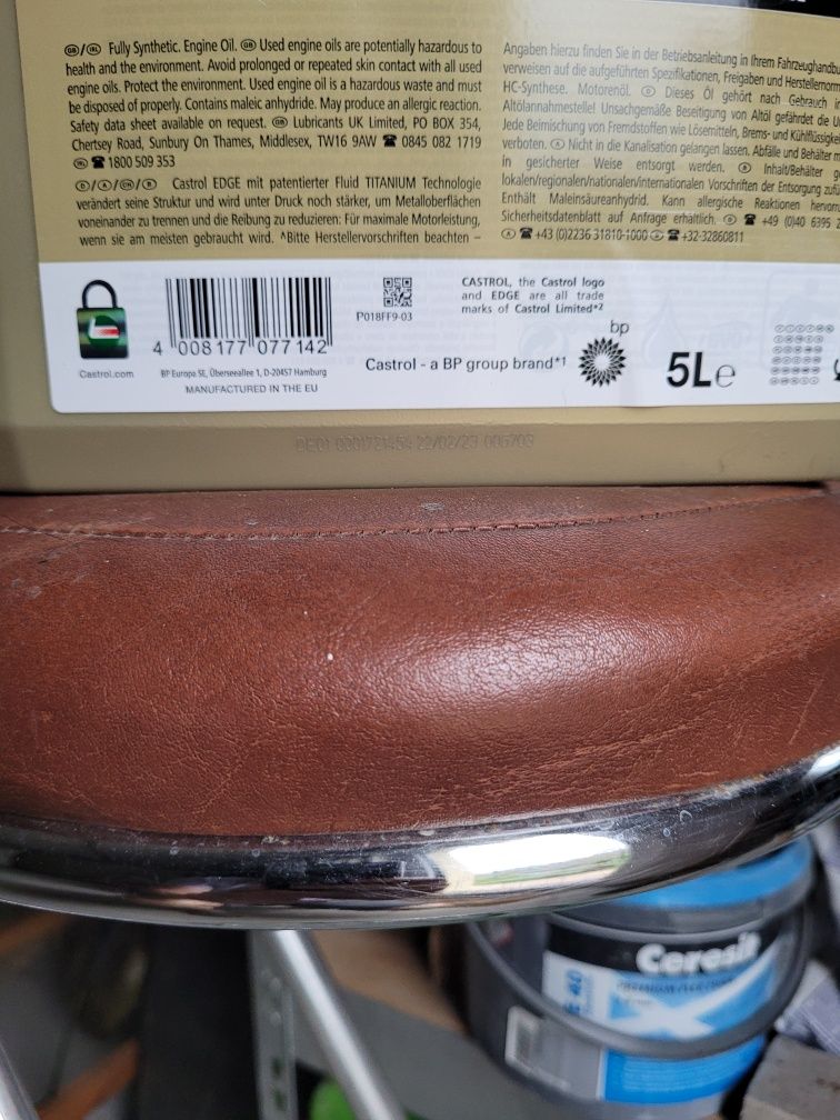 Olej castrol edge 5w40