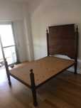 Vende-se cama casal, madeira maciça