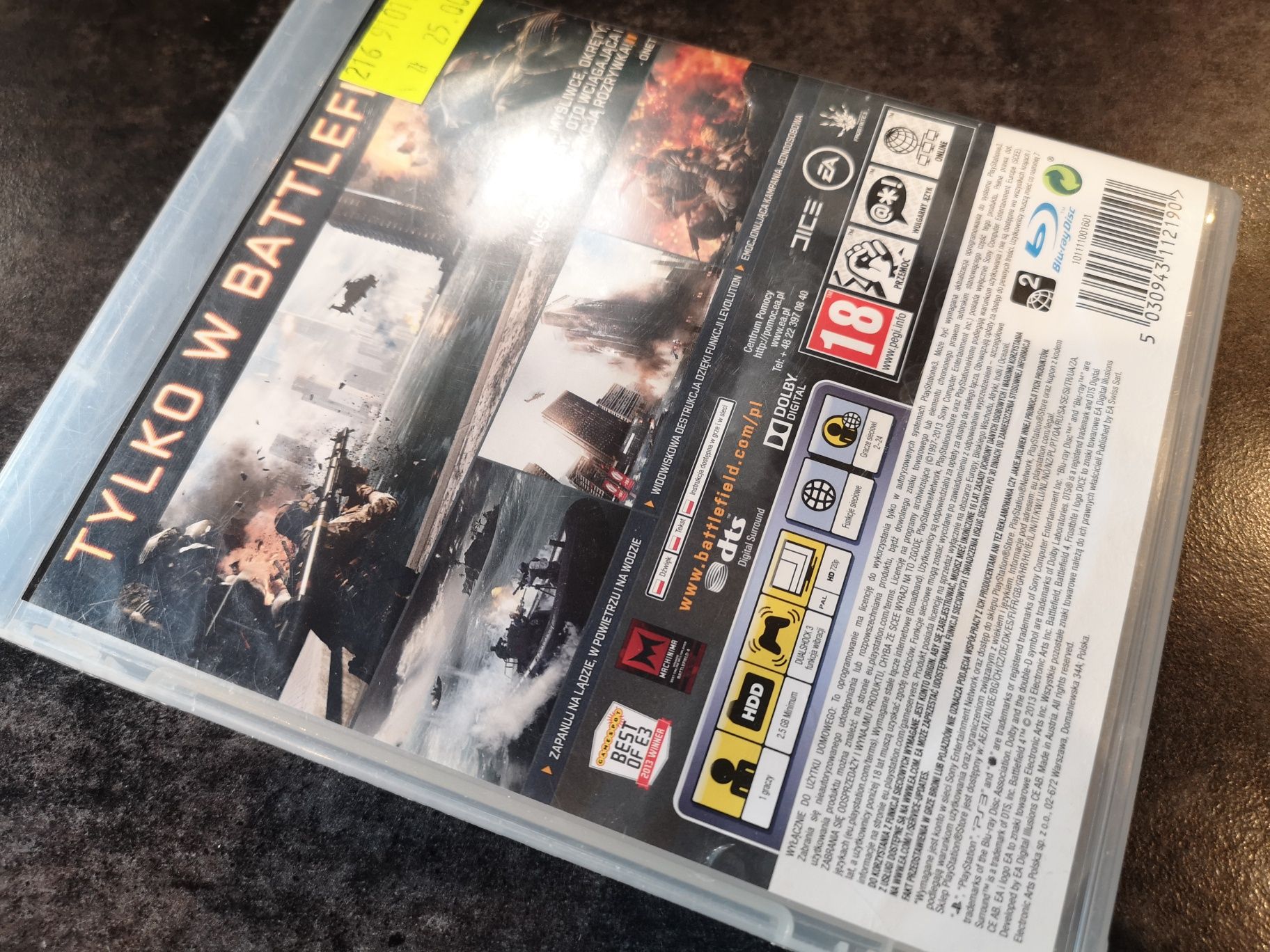Battlefield 4 PS3 gra PL (możliwość wymiany) kioskzgrami Ursus
