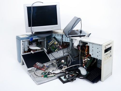 Zużyty sprzęt elektroniczny