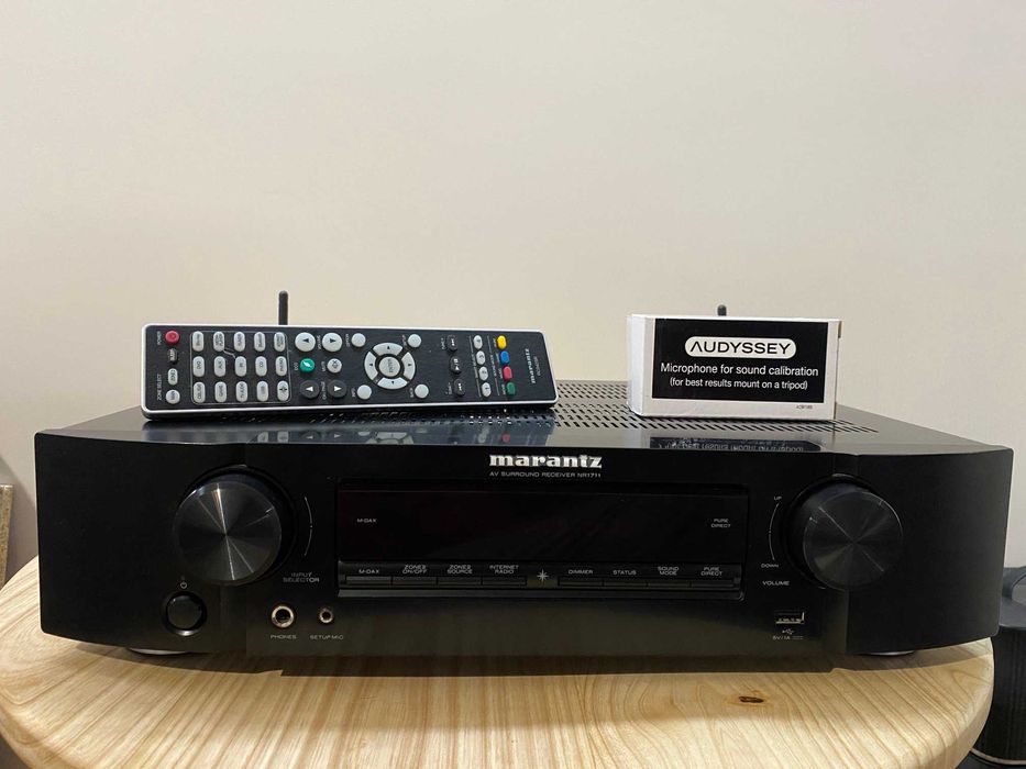 Amplituner Marantz NR1711 kino domowe 7.2 8K WiFi HEOS AirPlay Spotify