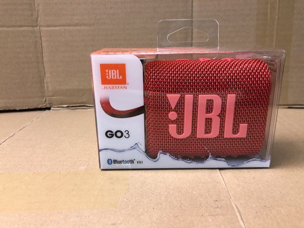 Głośnik mobilny JBL Go3 Czerwony