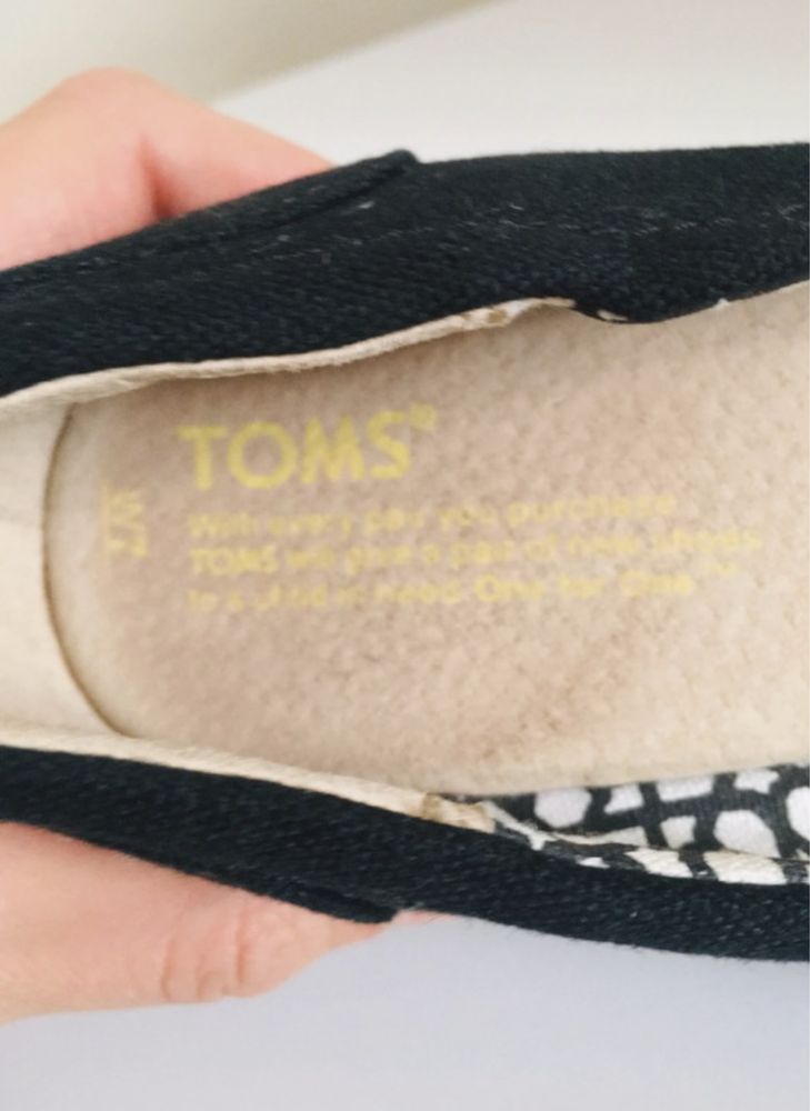 Toms buty na platformie rozmiar 37 stan bardzo d