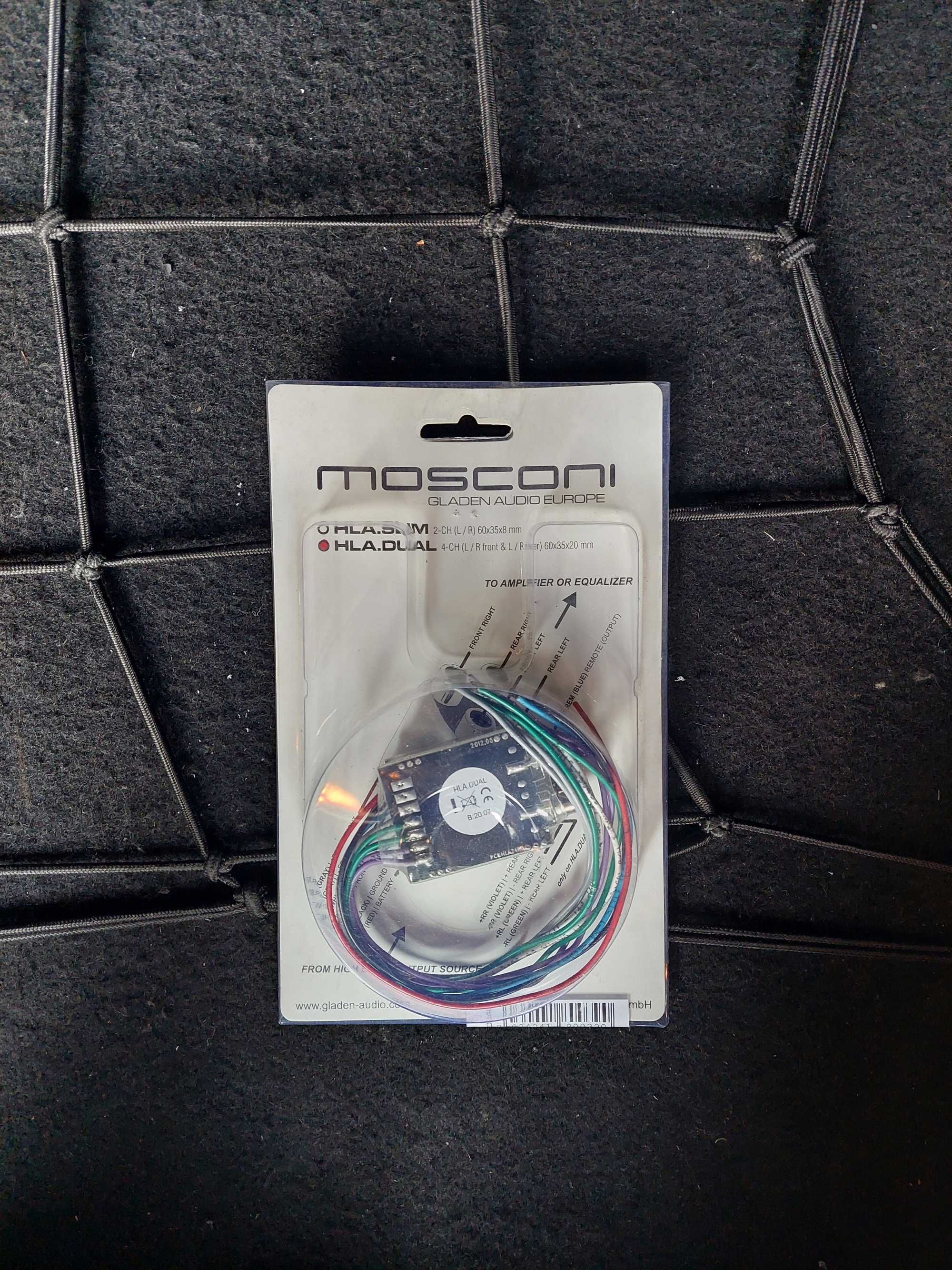 Mosconi HLA-DUAL konwerter High-Low car audio