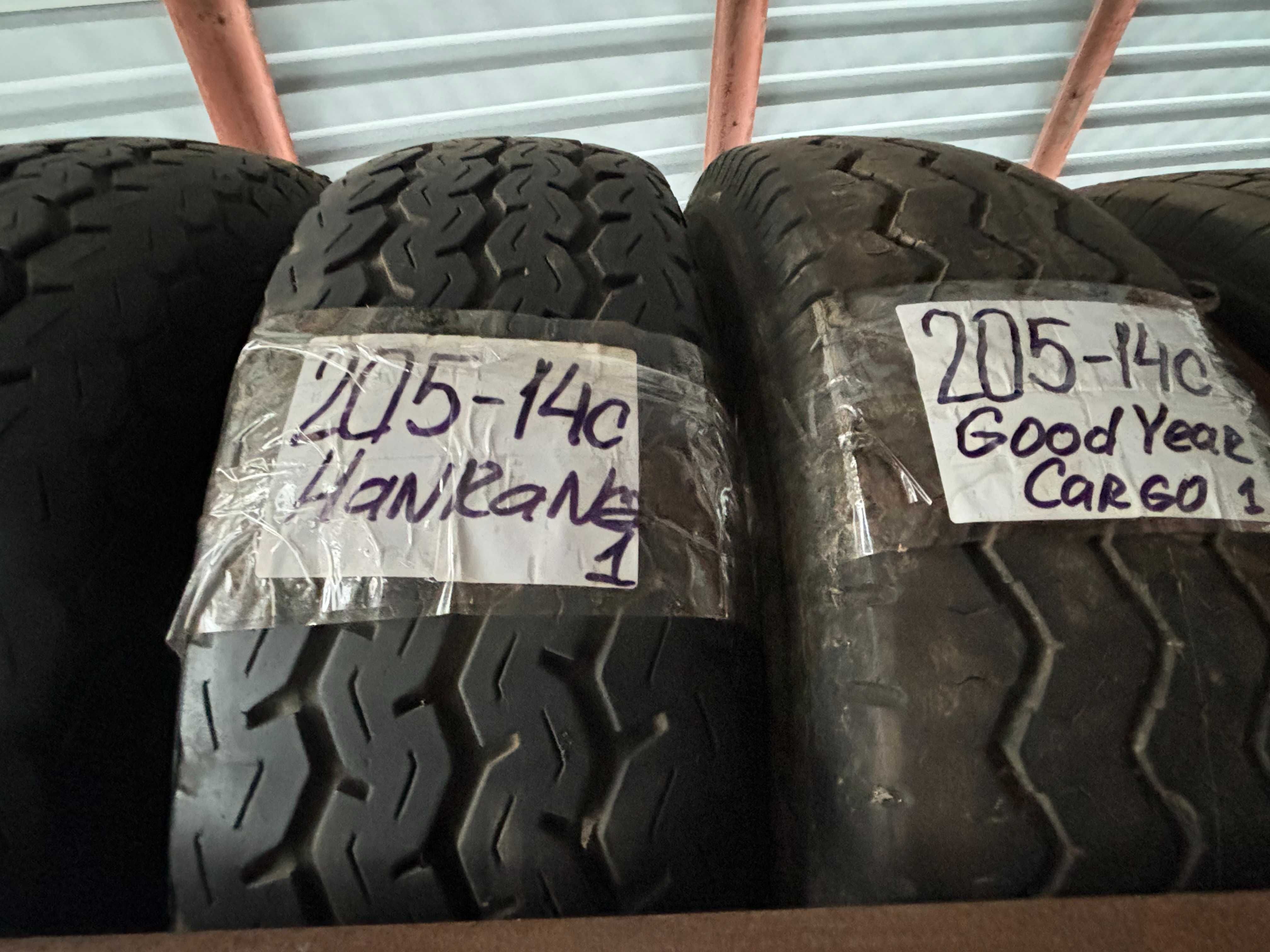 205-R14C HANKANG\GOODYEAR грузовая резина 1 штука GERMANY