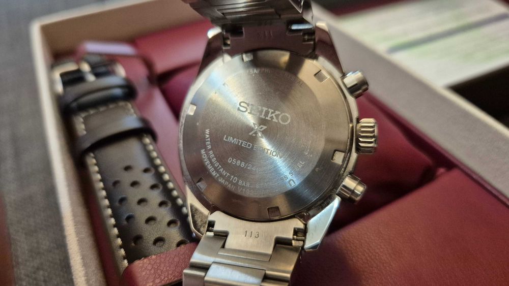 Zegarek Seiko Prospex Land Speedtimer Chronograph Solar SSC953P1