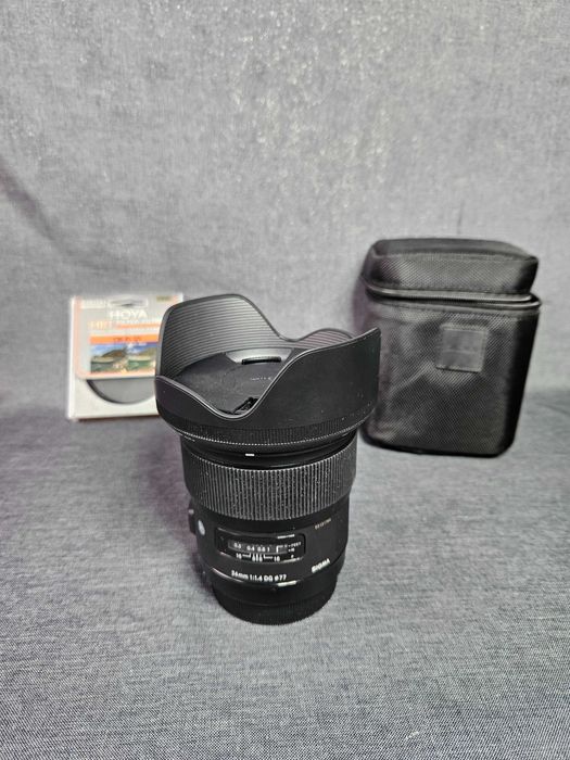 Об'єктив Sigma ART 24mm f/1.4 DG 77 на Canon EF ідеальний стан, новий