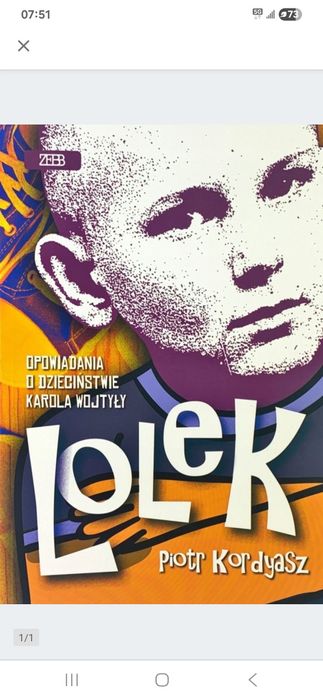 LOLEK Opowiadania o dzieciństwie Karola Wojtyły