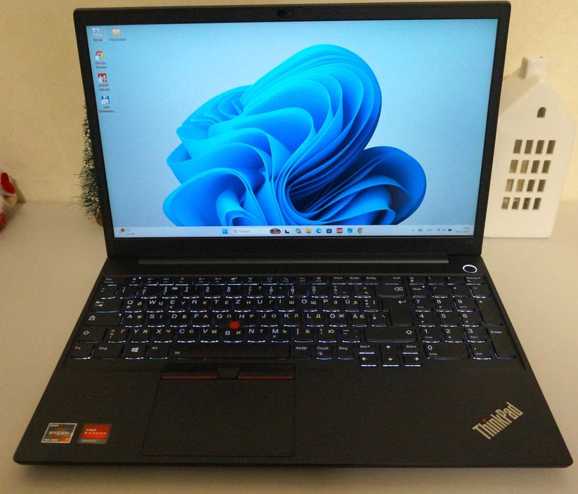 АКБ на 5ГОДИН! Lenovo ThinkPad E15 Gen 2\Ryzen 7 4700U\512Gb\DDR4-8+