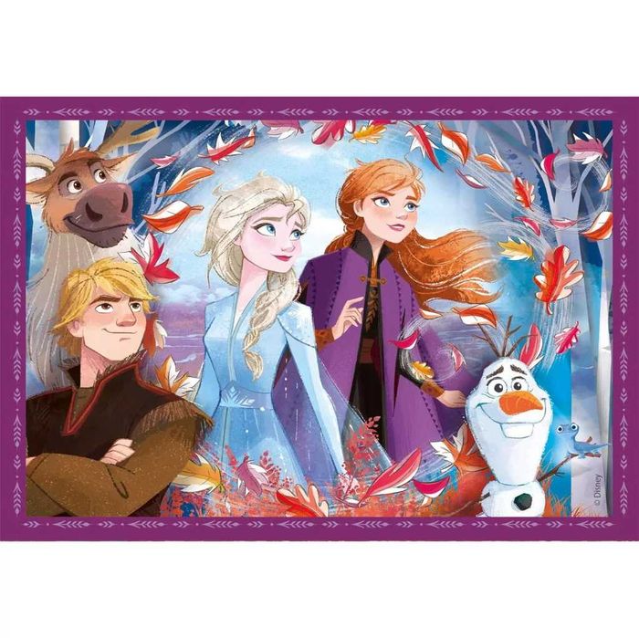 Puzzle Clementoni Disney Frozen SuperColor 4in1 4 puzzles 12+16+20+24