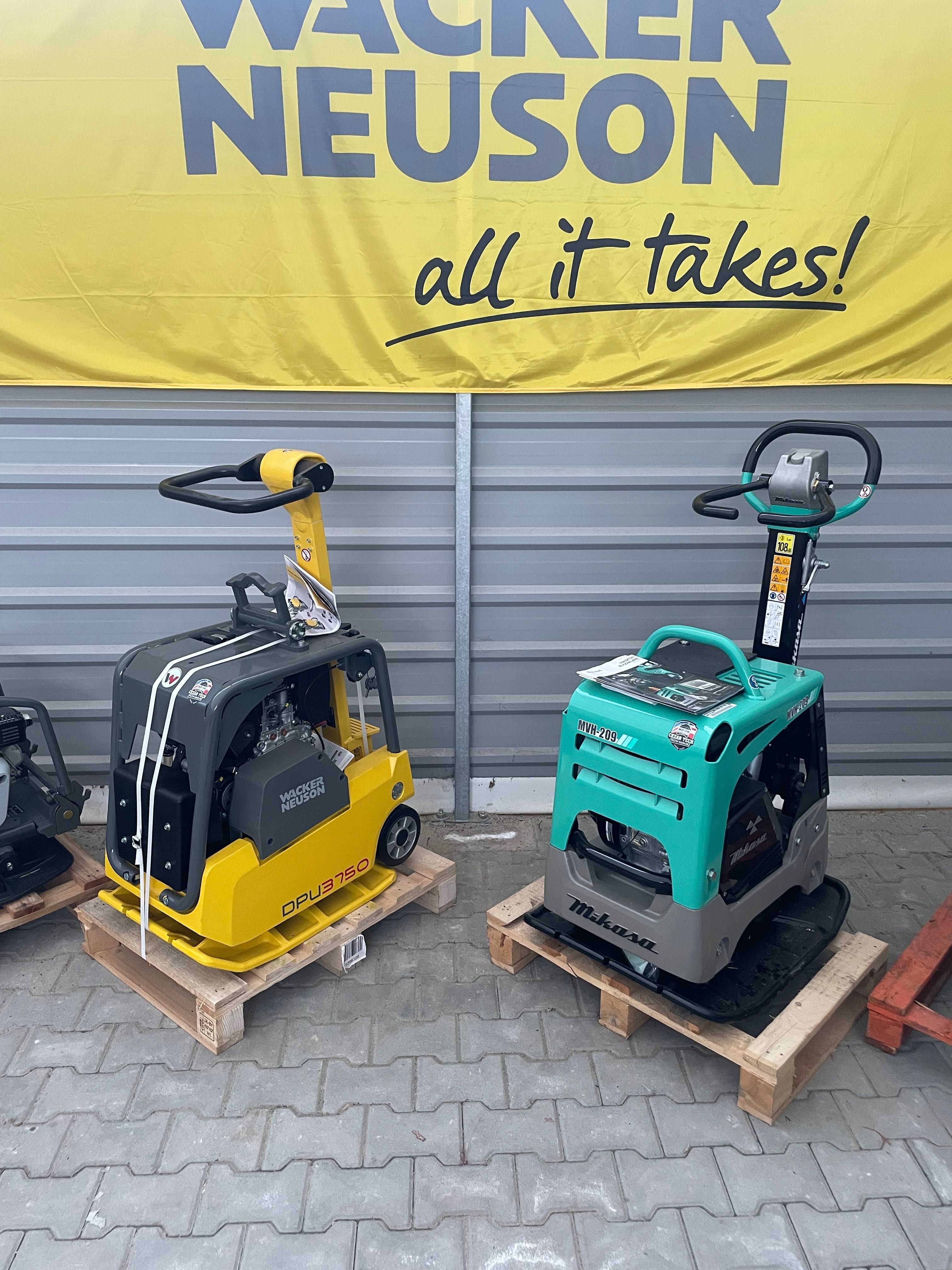 Zagęszczarka MIKASA MVH 209, 217 kg Honda GX 270 Nowa , FV, 37 kN
