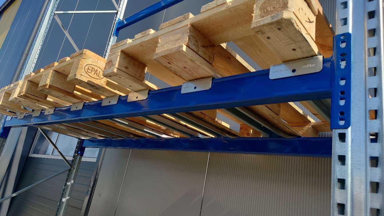 Regał Paletowy magazynowy przemysłowy 270cm 2,7m wysokość 4,5m BITO