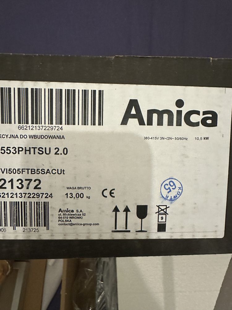 Plyta grzewcza piecio palnikowa Amika