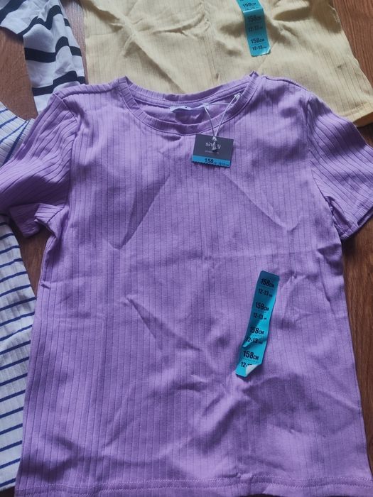 Komplet bluzek dla dziewczynki 158 cm NOWE