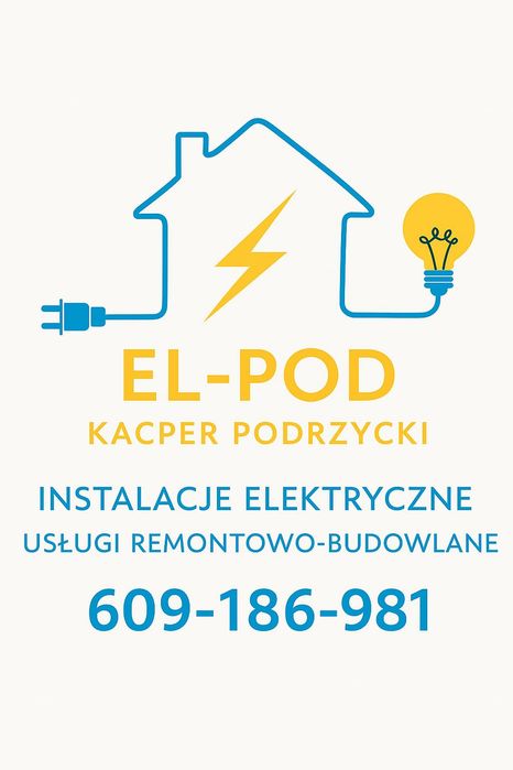 Firma EL-POD elektryk usługi remontowo-budowlane