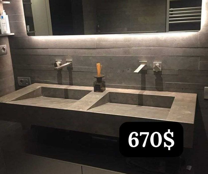 Раковина под заказ для кухни, ванной. Ручна робота майстра