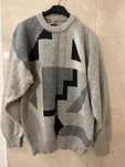 Nowy męski sweter 100%welna SHETLAND WOOL R.L