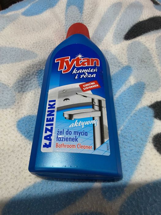 Żel Tytan kamień i rdza do czyszczenia łazienki
