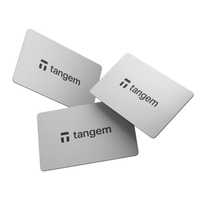 Крипто-кошелек Tangem 2.0 Wallet White/Белый набор из 3 карт 2024 год