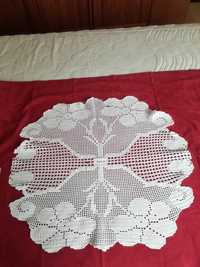 Naperon de crochet, com defeito