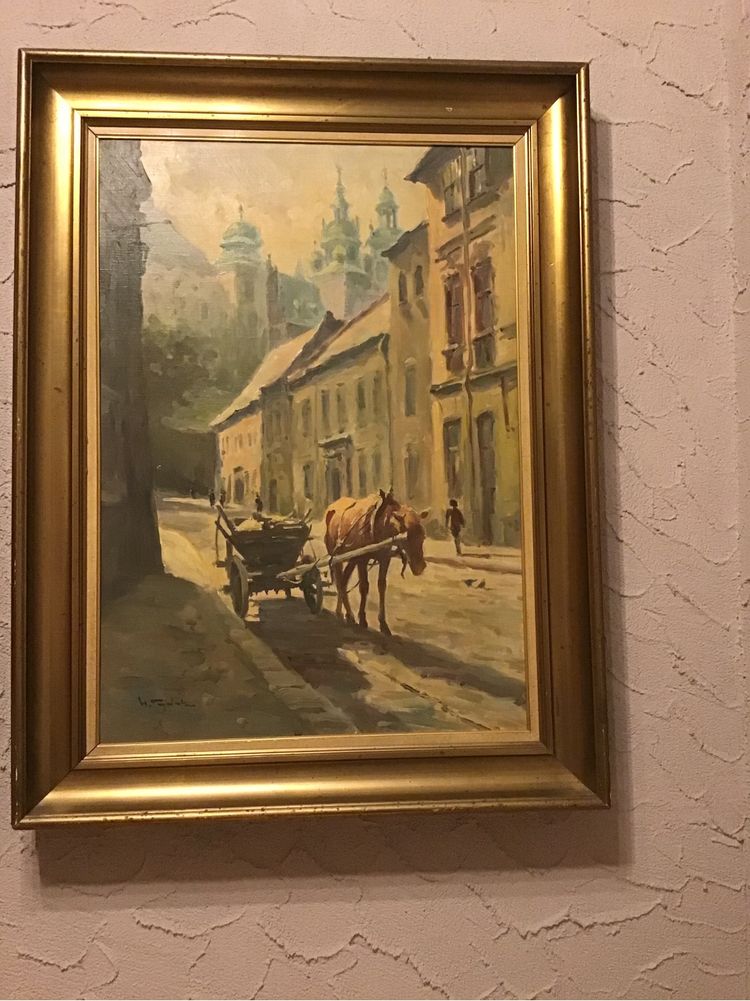 Obraz olejny Henryk Sajdak