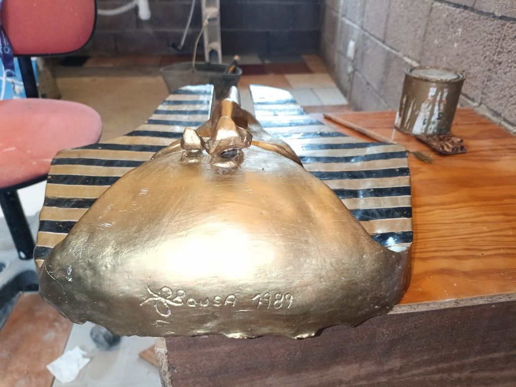 Busto faraó BARRO
