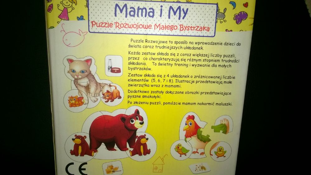 Puzzle Rozwojowe Bajka dla dzieci mama i my