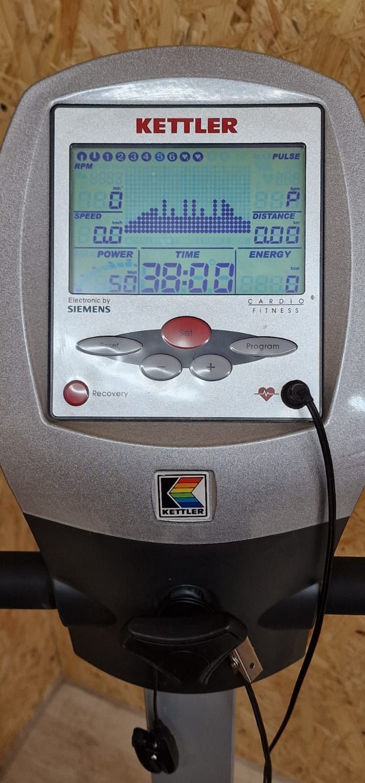 Rower elektromagnetyczny Kettler Ergometer PX2 do 150 kg