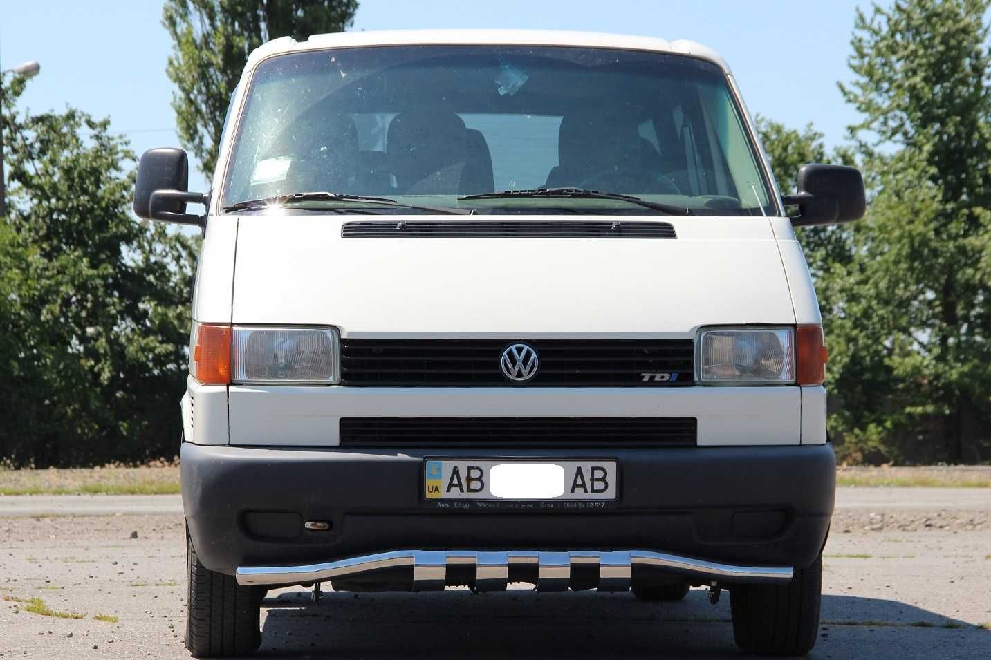 Захист переднього бампера Вус Volkswagen T4 1996-2003 Кенгурятник