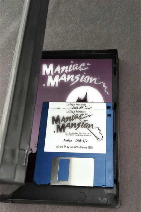 Maniac Mansion - Gry Dyskietki Dla Amiga 500 / 600 / 1200