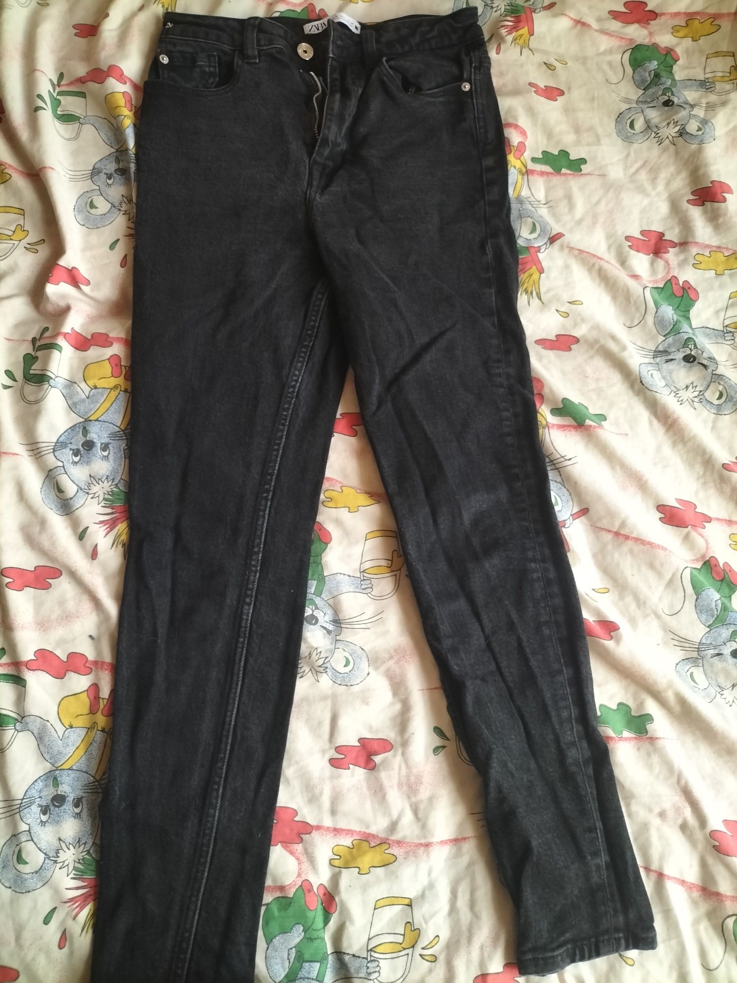 Spodnie Damskie XS/S Zara, Reserved i Bershka. 7PAR